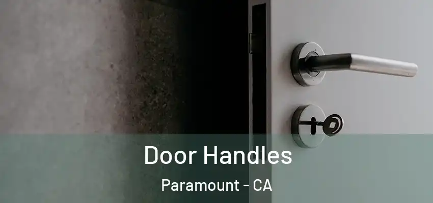 Door Handles Paramount - CA
