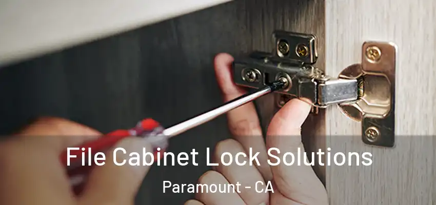 File Cabinet Lock Solutions Paramount - CA